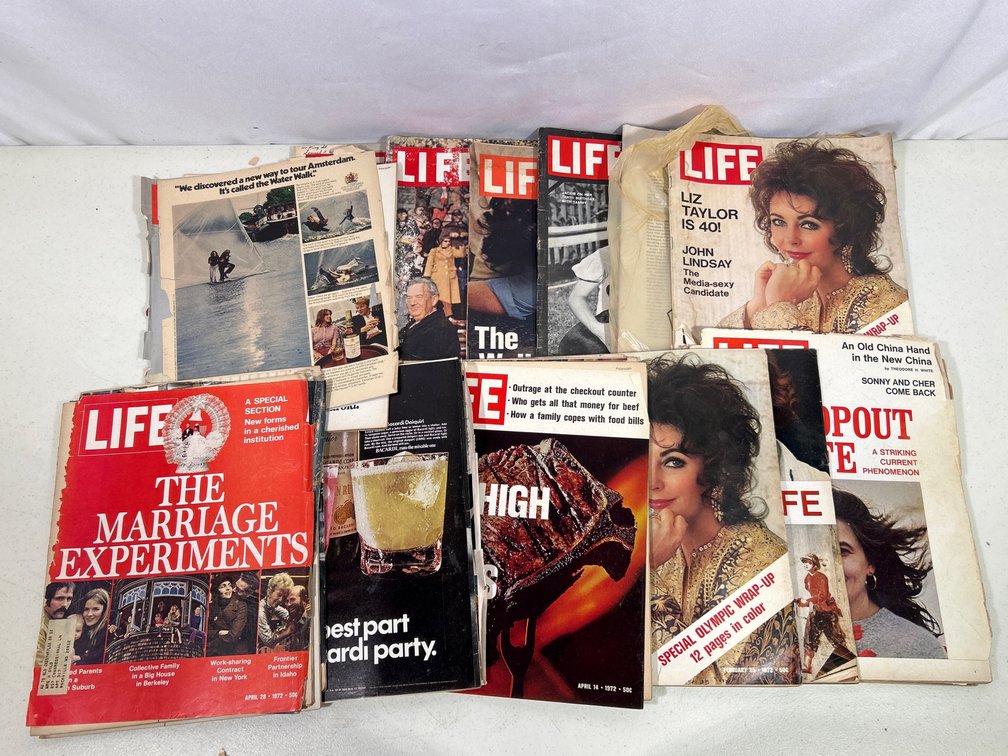 Magazine Issues- Life, Loose Pages, More