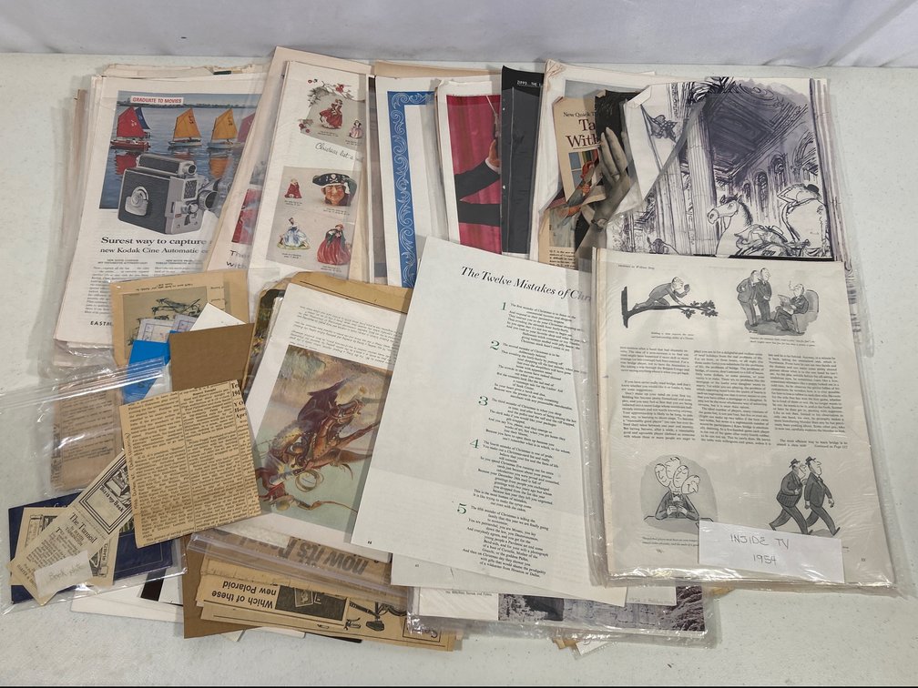 Magazine Articles, Advertisements, Newspaper Clippings, Booklets, More