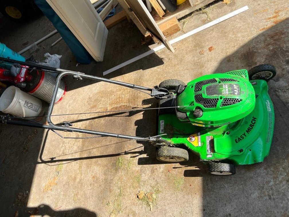 Image for MOWER, GARAGE AND HOUSEHOLD ITEMS