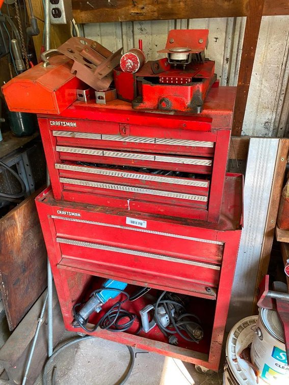 Craftsman Tool box with contents