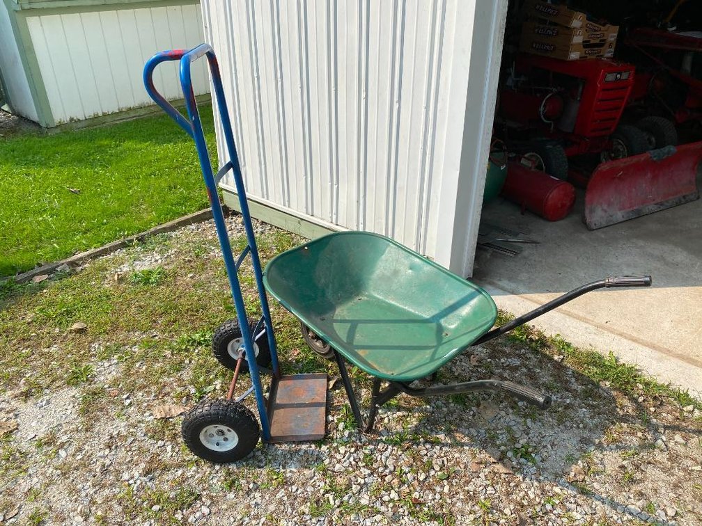 Wheel Barrel and Two wheel Cart