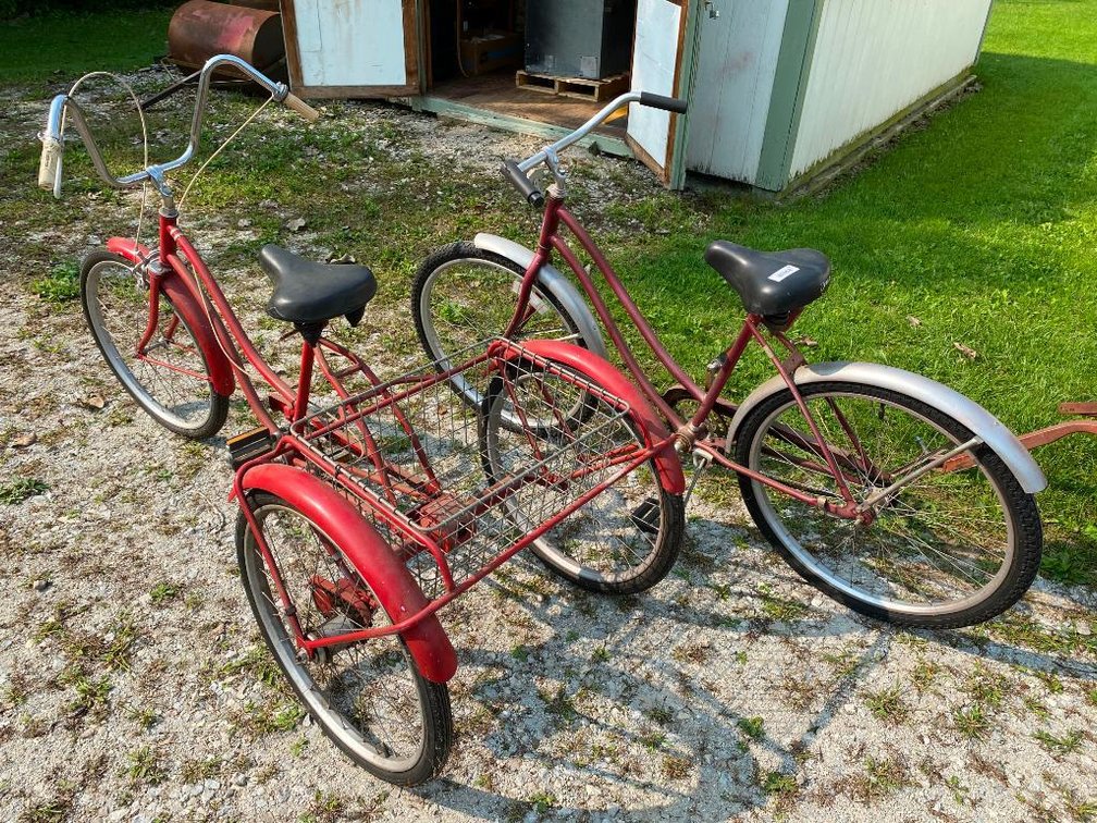 Bicylce and Tricycle