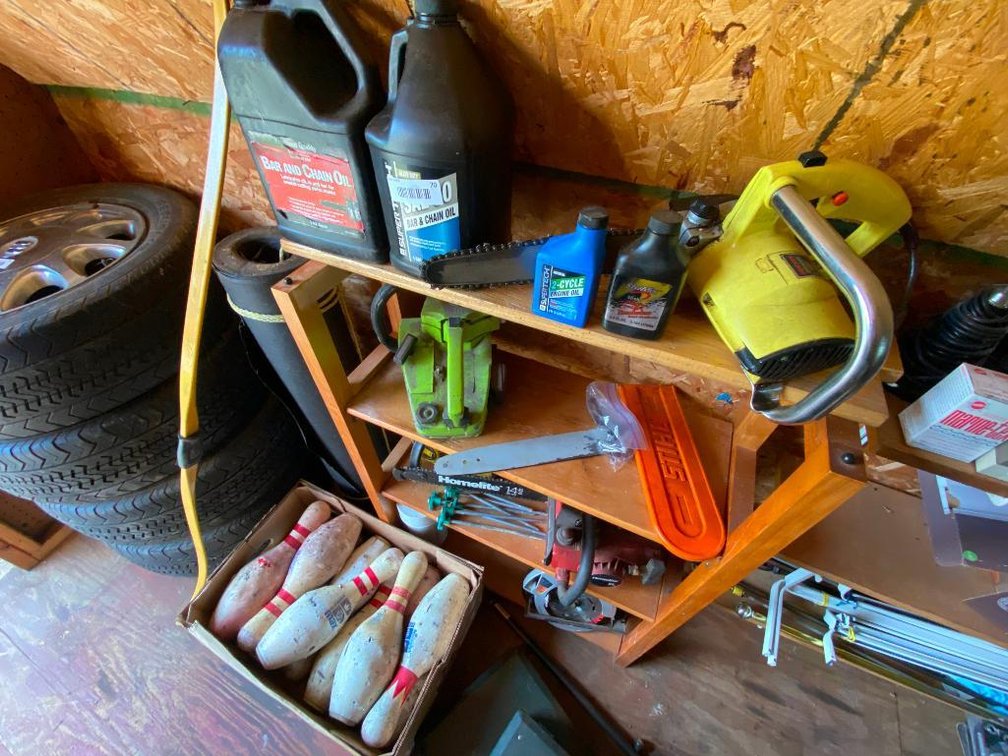 contents of shelf
