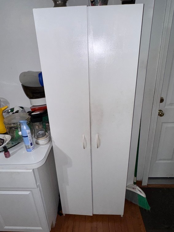 Two cabinets