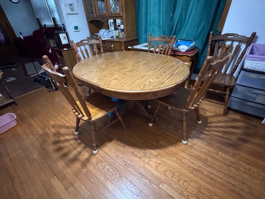 Kitchen table and chairs