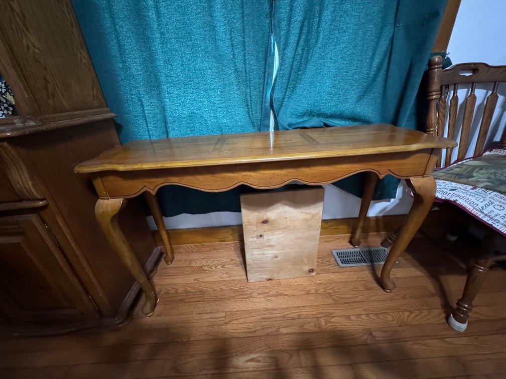 Console table