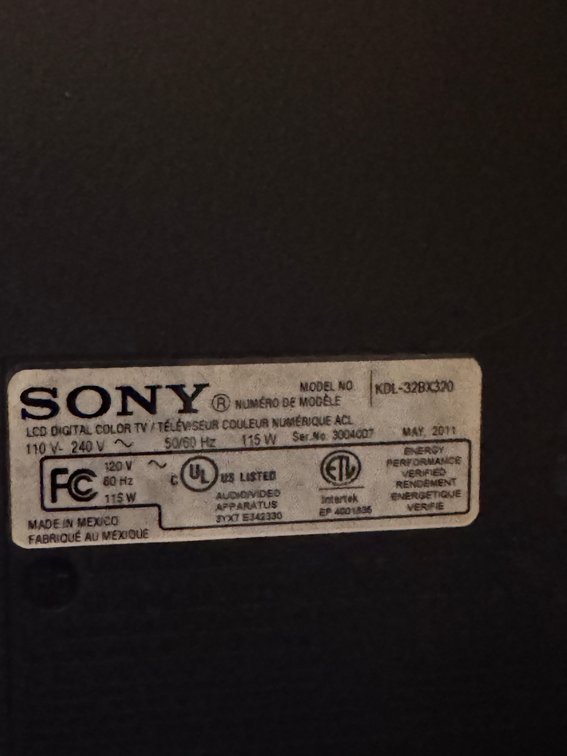 Sony 48 inch TV