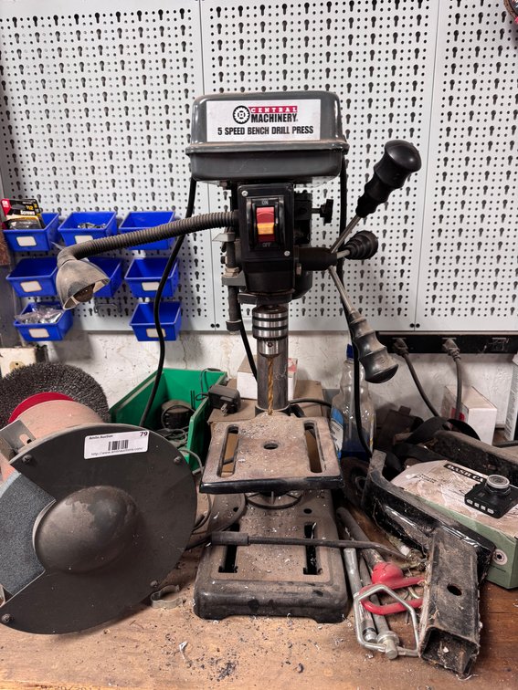 Central machinery drill press