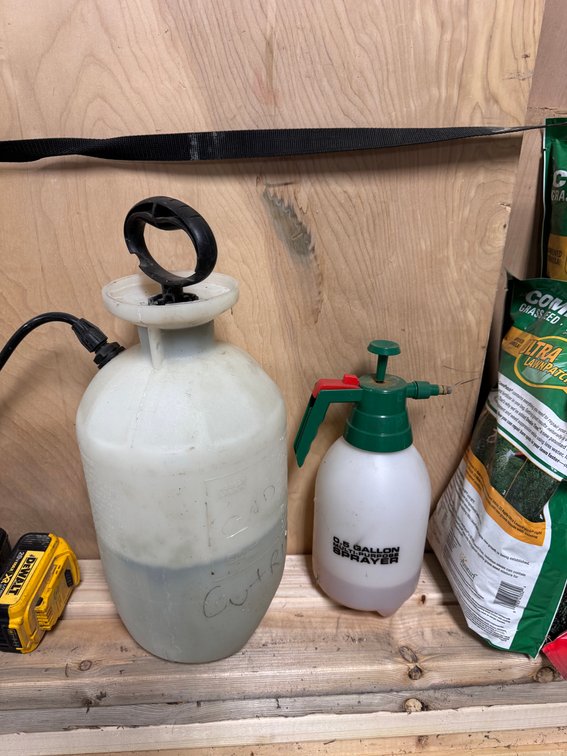 Two sprayers
