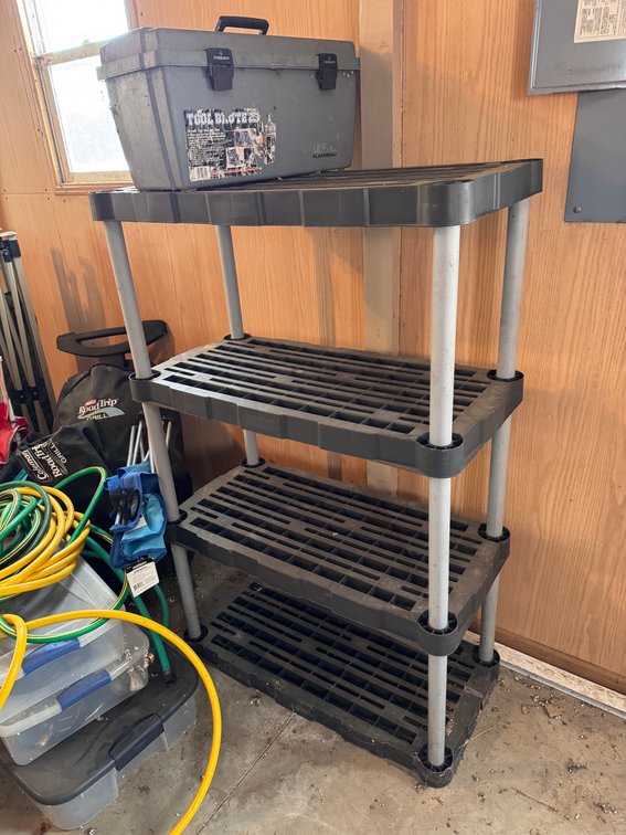 Plastic rack
