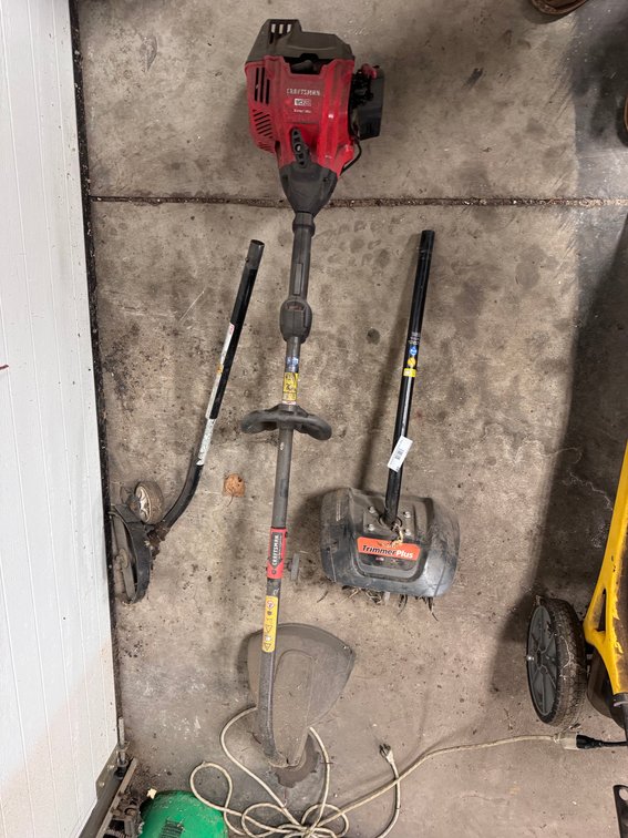 Craftsman weed wacker with attachments
