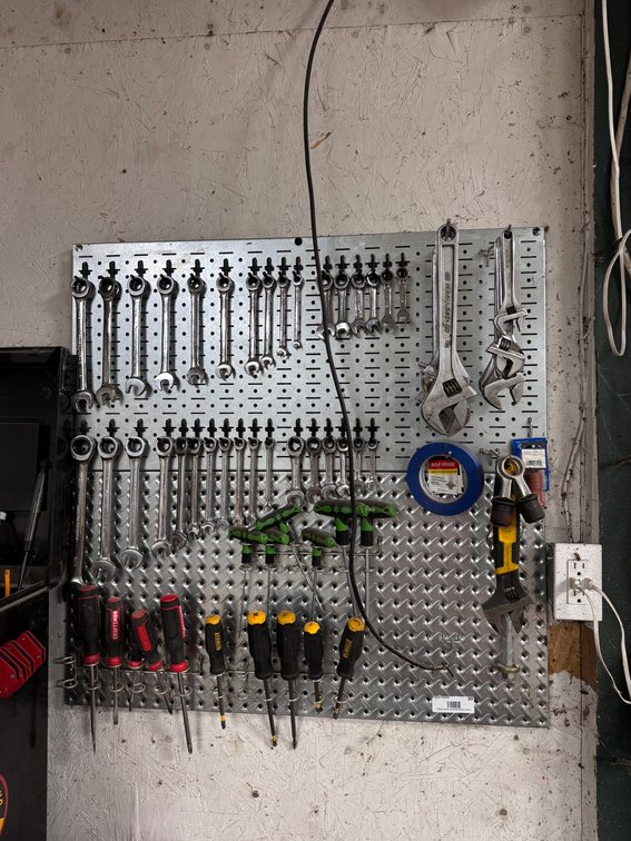Hand Tools with board