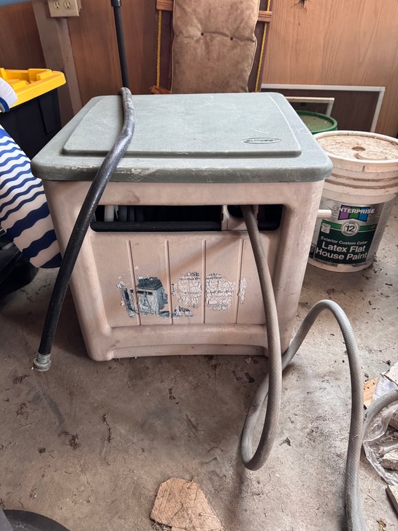 Hose with reel