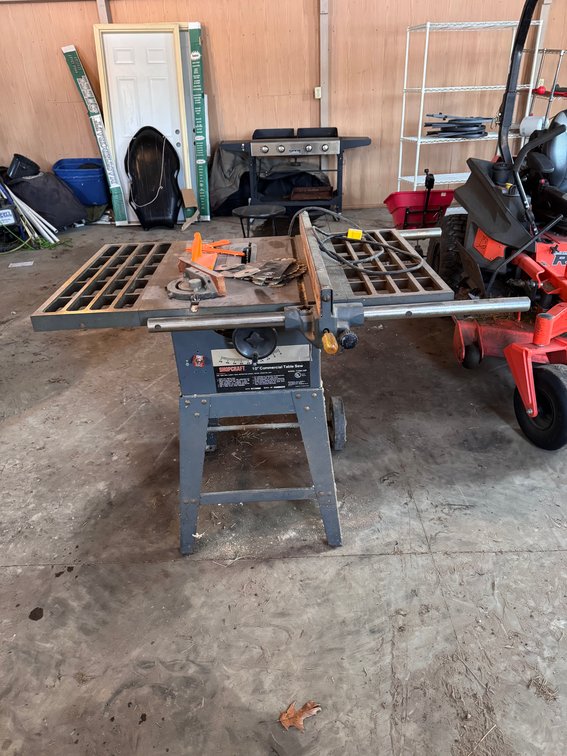 Shopcraft table saw