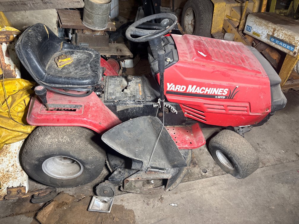 Yard Machines Riding Mower & Snow Blower