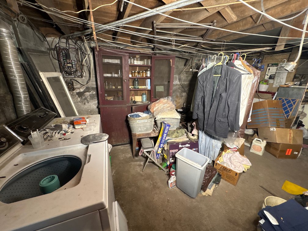 RUUD Water Heater, Washer, Antique Pie Safe & Mixed Estate Salvage