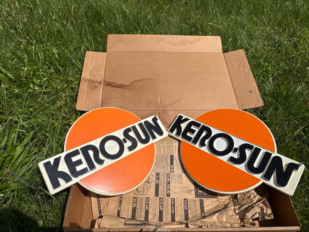 KERO-SUN Vintage Advertising Signs