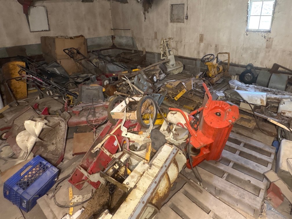 Scrap Lawn and Garden Equipment Parts