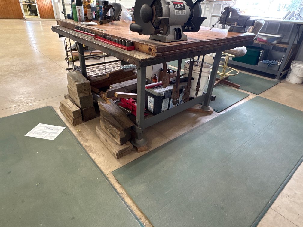 Custom Steel Workbench