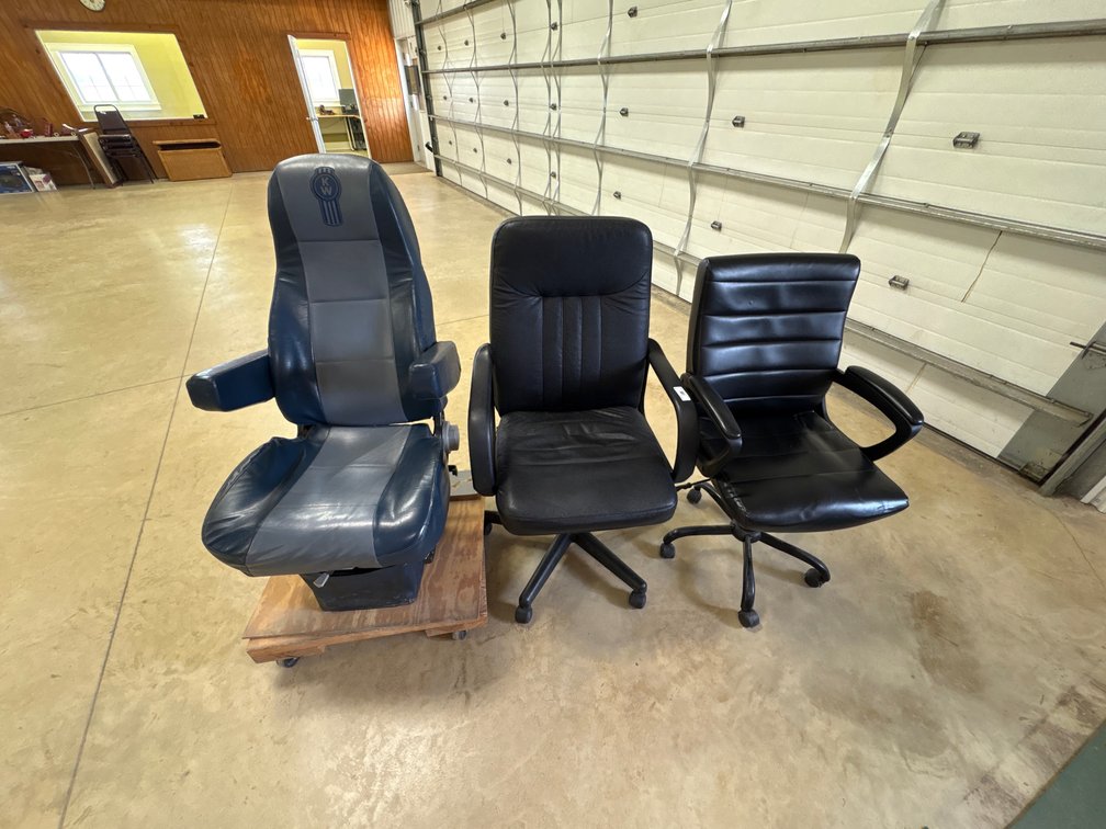 Kenworth Semi-Truck Air Ride Seat and Office Chairs
