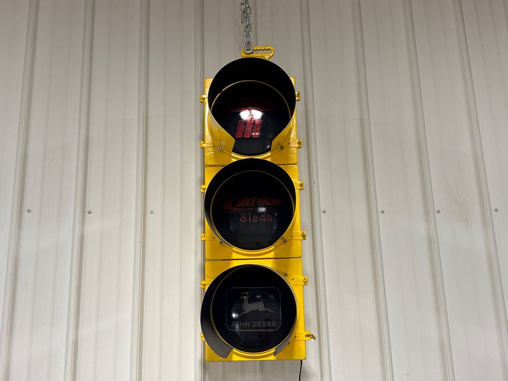 Custom Repurposed 3-Bank Traffic Light