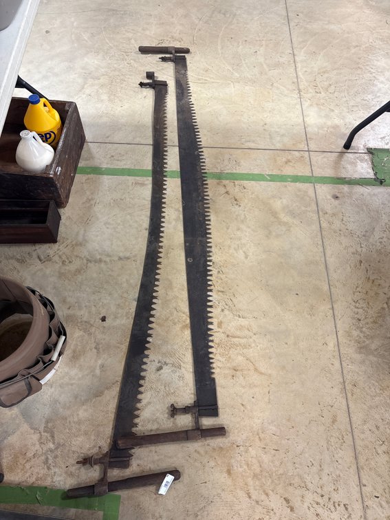 Antique Two-Man Crosscut Saws