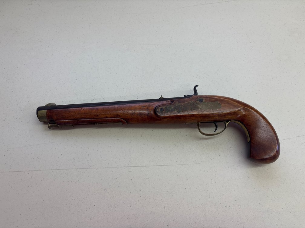 Engraved Percussion Cap Muzzleloading Pistol