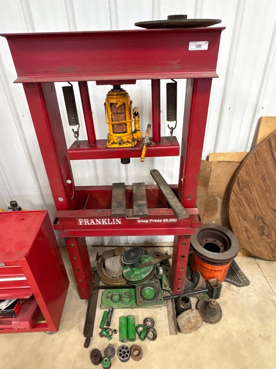 Franklin 30-Ton Hydraulic Shop Press