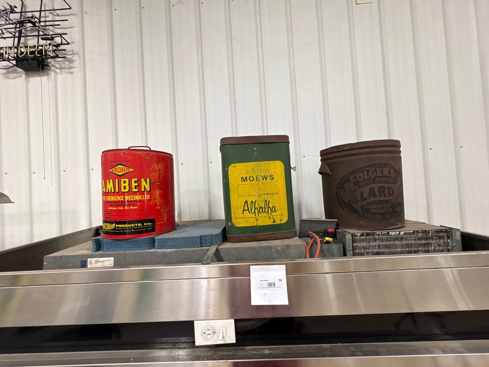 Vintage Agricultural & Advertising Tins