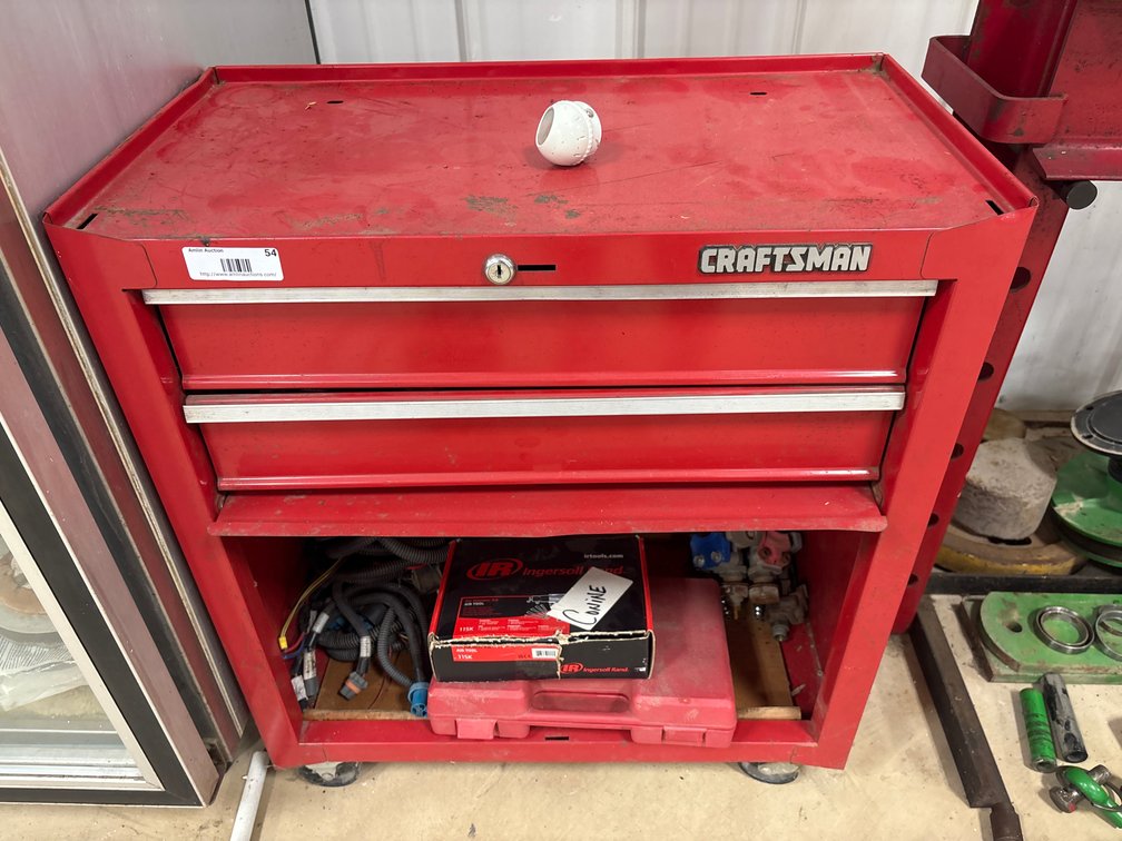 Craftsman Rolling Tool Cabinet & Pneumatic Tools