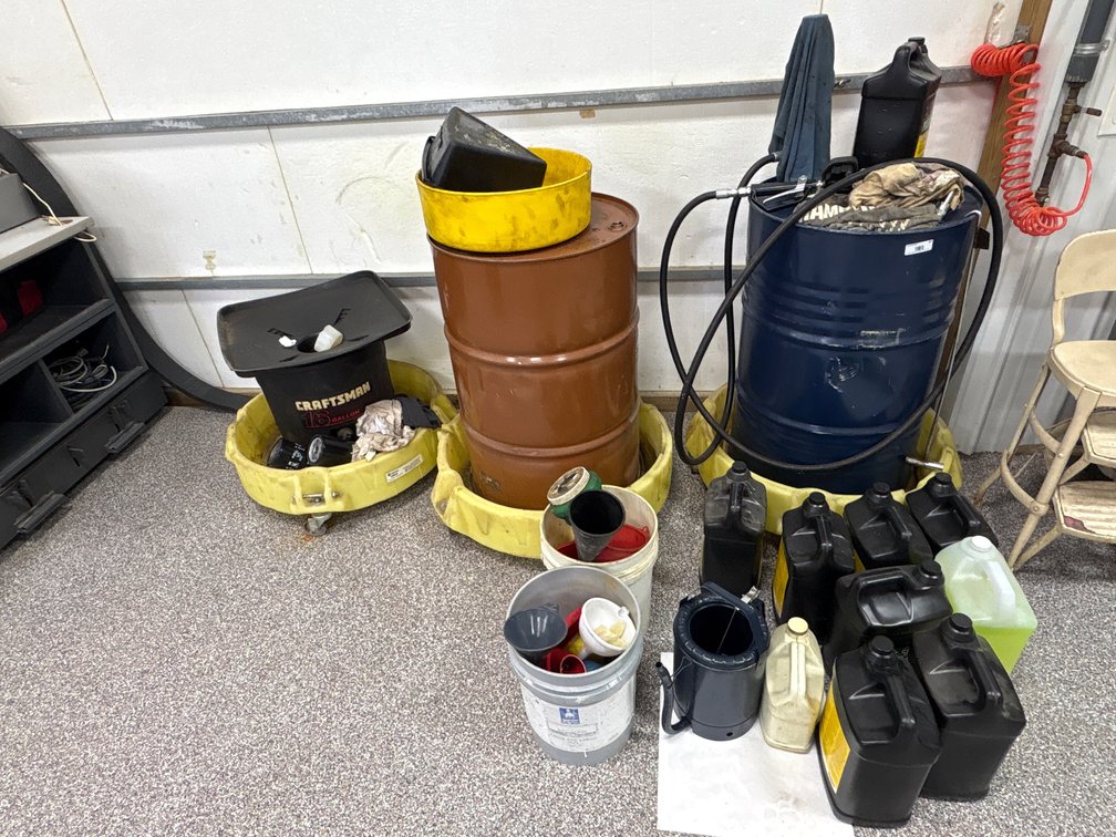 Shop Fluid Management Equipment & Containment Dollies