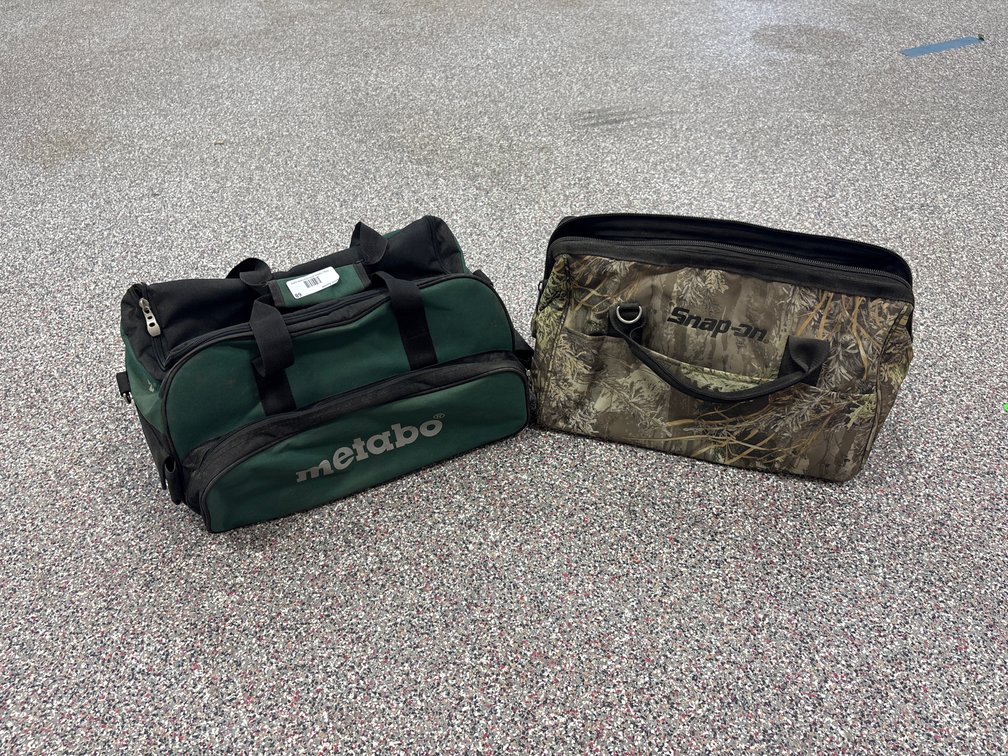 Metabo and Snap-on Tool Bags