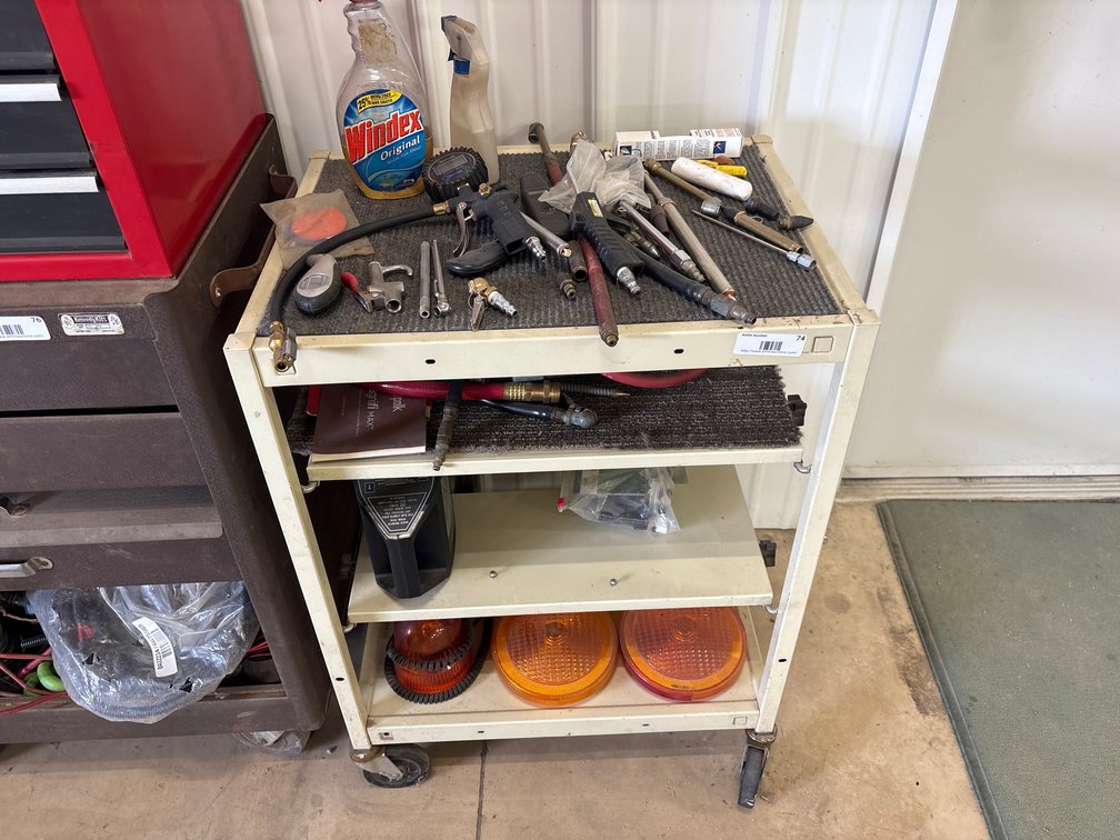 Kennedy Kits Shop Cart & Equipment Assortment