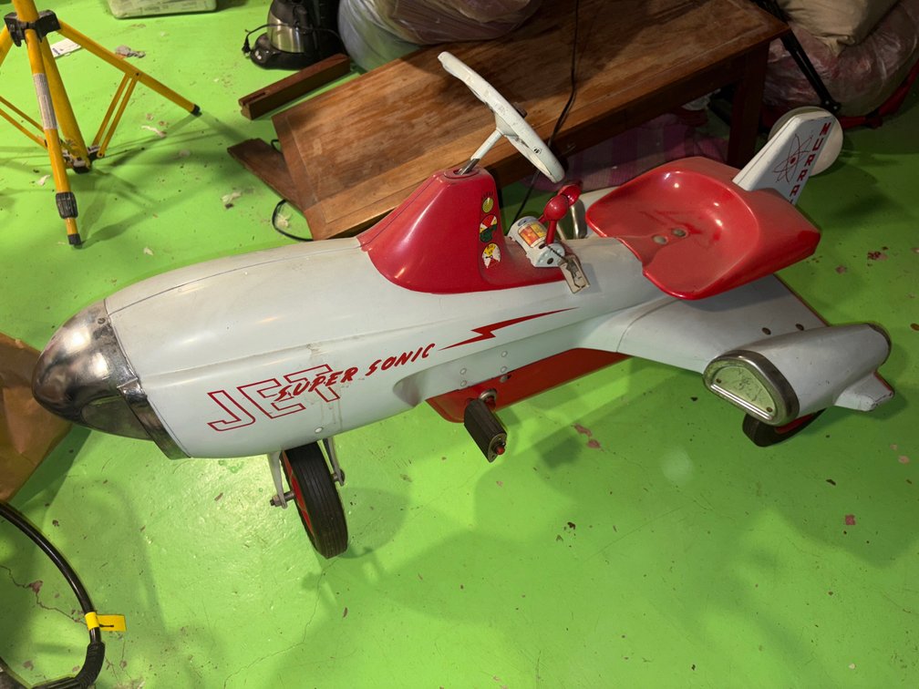 Murray Super Sonic Jet Pressed Steel Pedal Plane