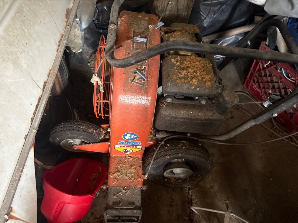 Quiet Blow Gas Walk-Behind Wheeled Blower