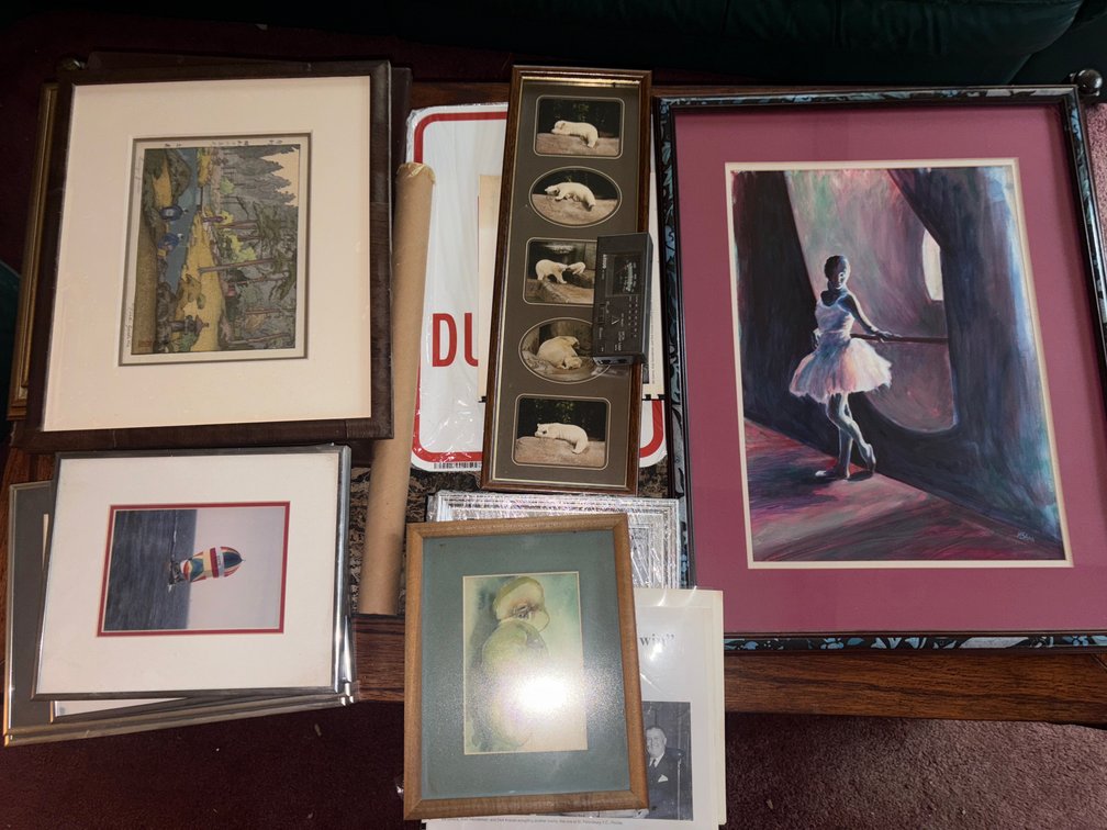 Framed Artwork, Prints, Sailboat Photograph, and More