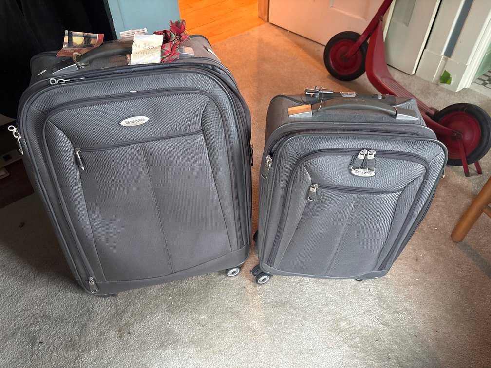 Samsonite Two-Piece Softside Spinner Luggage Set