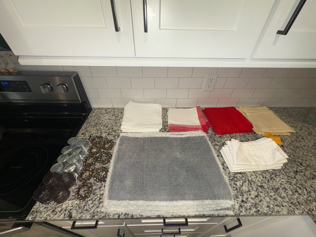 Cloth Napkins, Placemats, and Napkin Rings