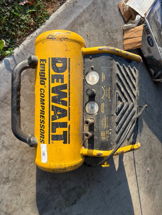 DEWALT Emglo Portable Electric Air Compressor