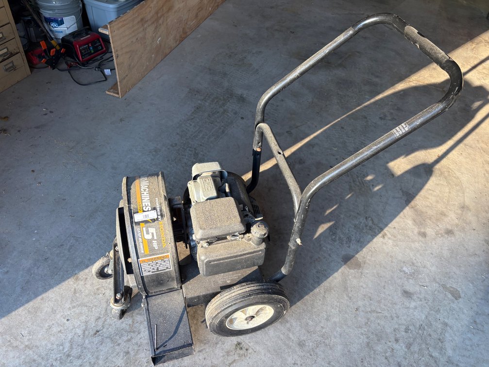 Yard Machines 5 HP Walk-Behind Leaf Blower with Honda Engine