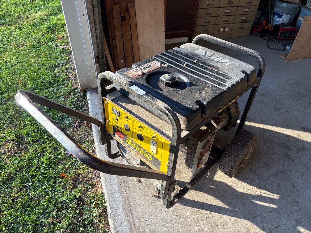 Generac MasterContractor MC6500 Portable Generator