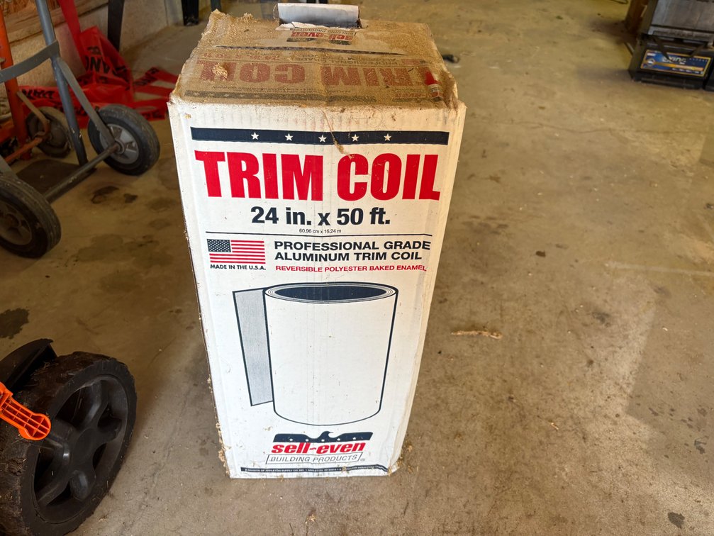 Sell-Even Aluminum Trim Coil, 24 in. x 50 ft.
