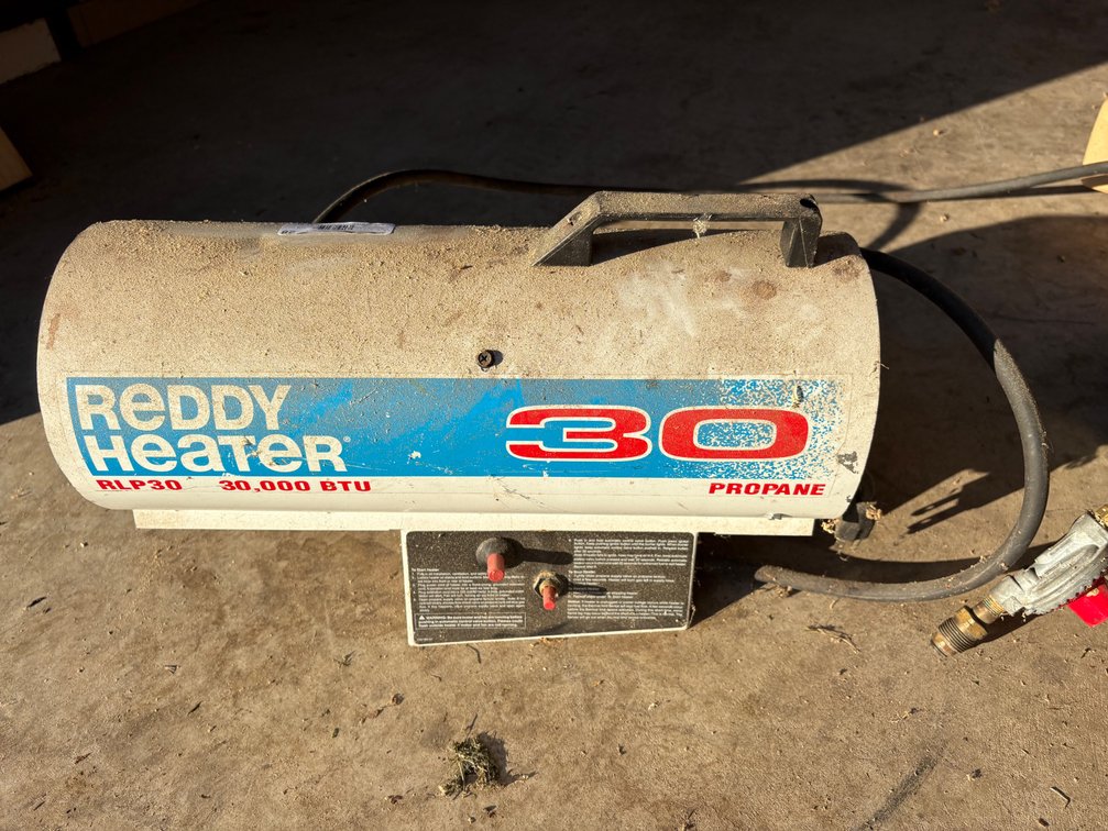 Reddy Heater RLP30 30,000 BTU Propane Forced Air Heater