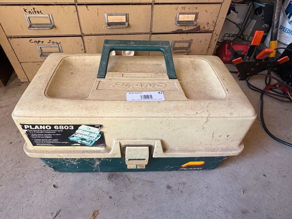 Plano 6803 Tackle Box with Archery Supplies