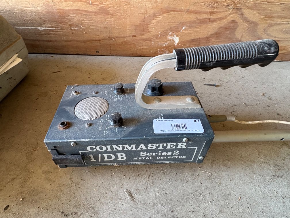 White's Coinmaster 1/DB Series 2 Metal Detector