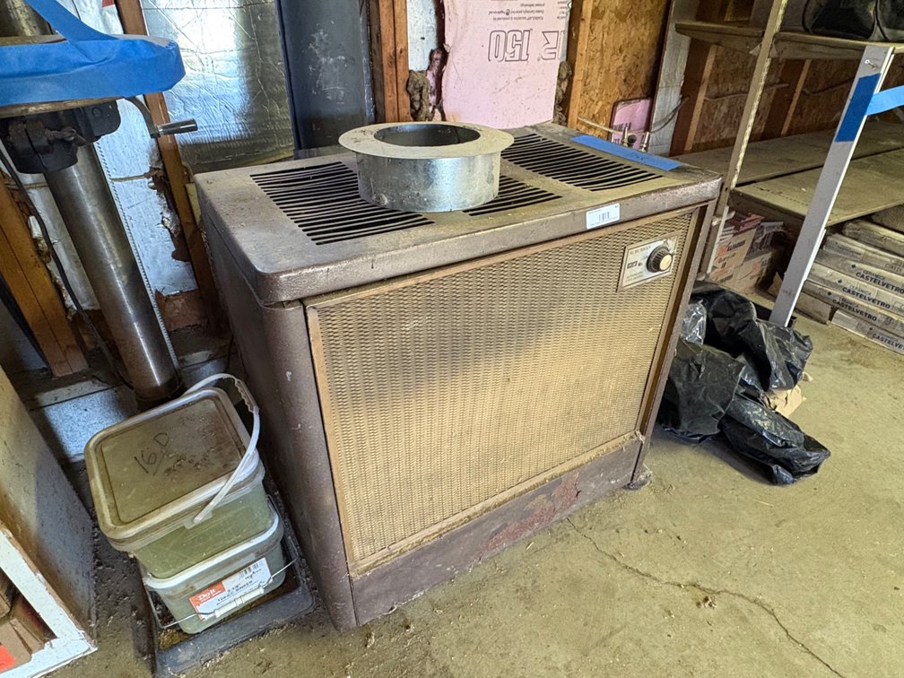 Suburban Automatic Metal Cabinet Coal Heater