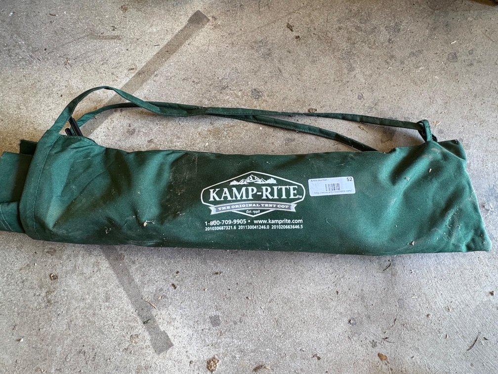 Kamp-Rite The Original Tent Cot with Carry Bag