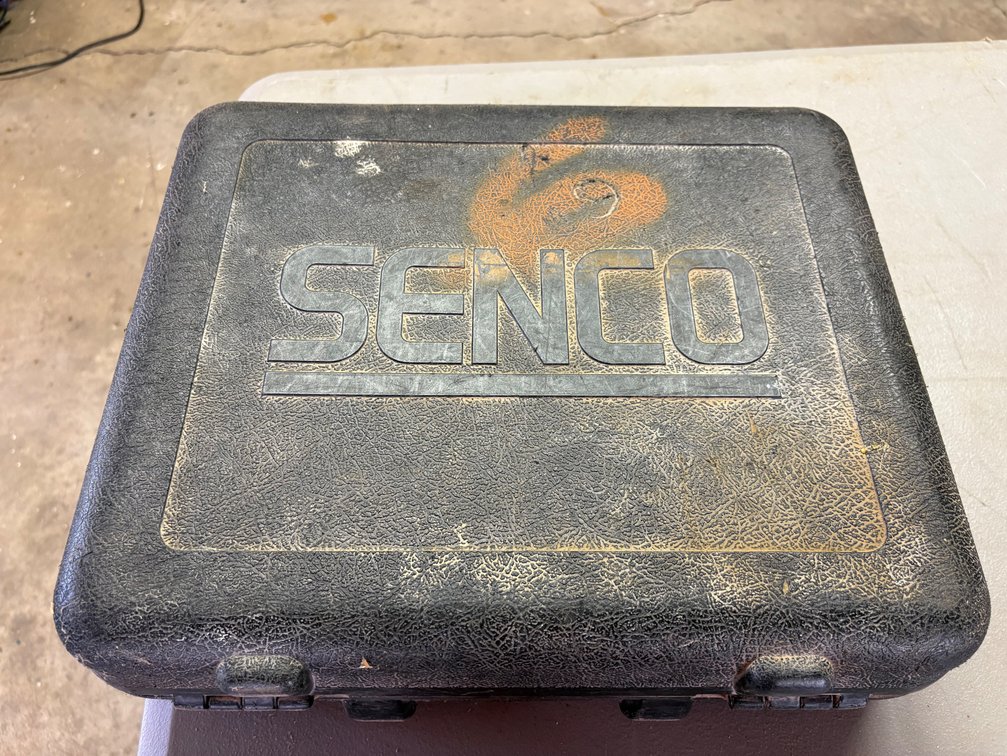 SENCO Pneumatic Nailer with Hard Carrying Case