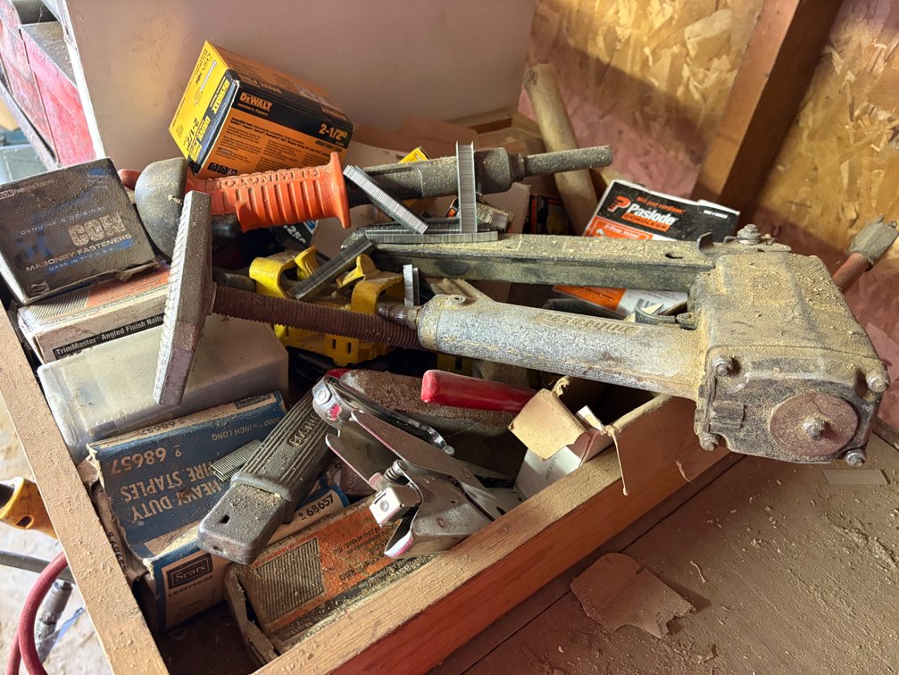 Pneumatic Stapler, Powder-Actuated Tool, Fasteners, and More