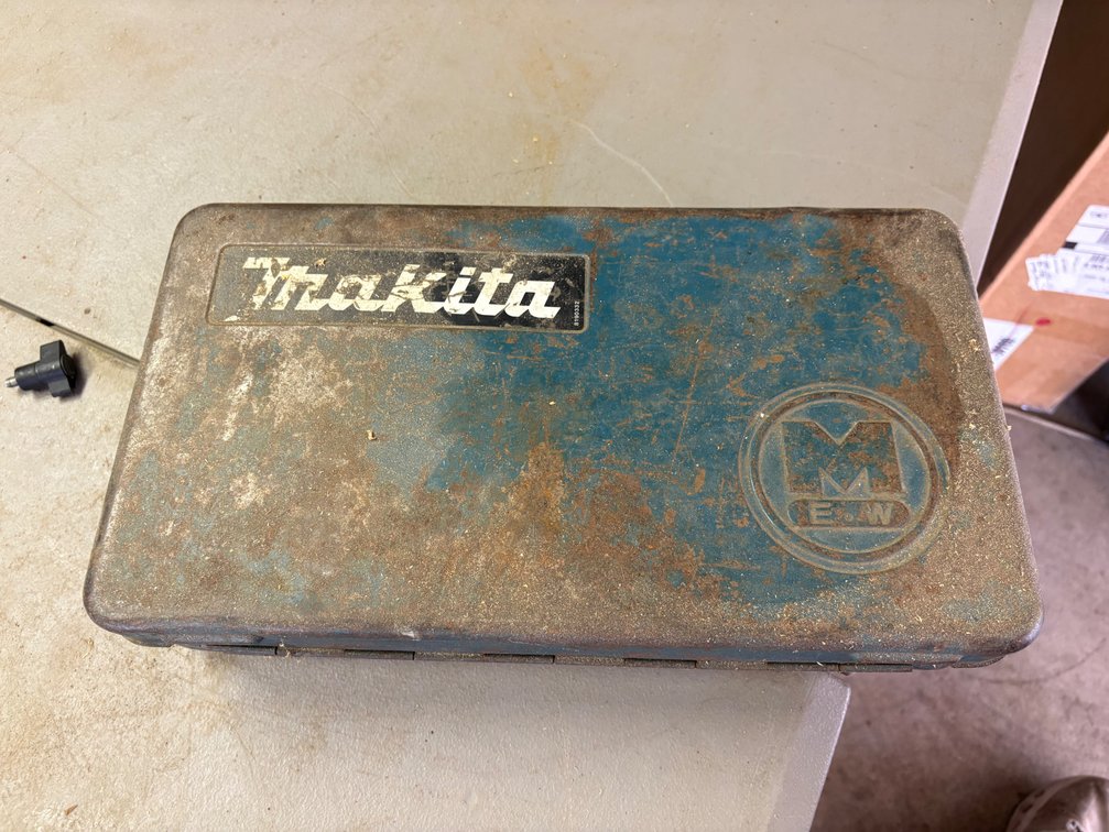 Metal Tool Case, Corded Power Tool, Hole Saws, and More